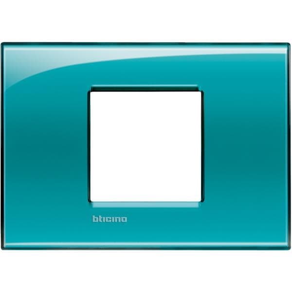 LivingLight - plaque rectangulaire large 2 modules vert