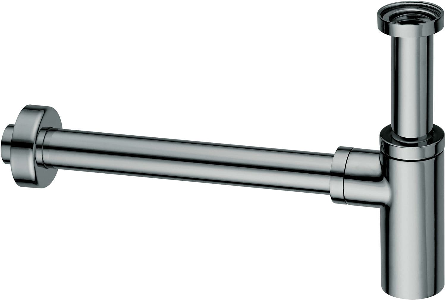 SIPHON DESIGN 5/4" ROND INOX LOOK