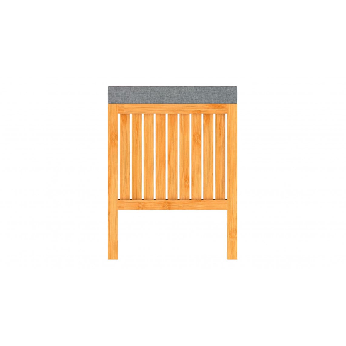 BMBA02-WKBH Bambou Panier à linge avec coussin