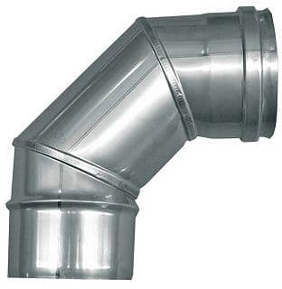COUDE INOX REZNOR 87° DIAM. 100MM