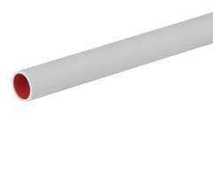Tube PVC métrique 20mm low friction Ral 7035 Gris clair
