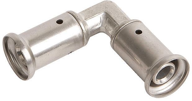 COUDE A SERTIR 20MM LAITON HENCO