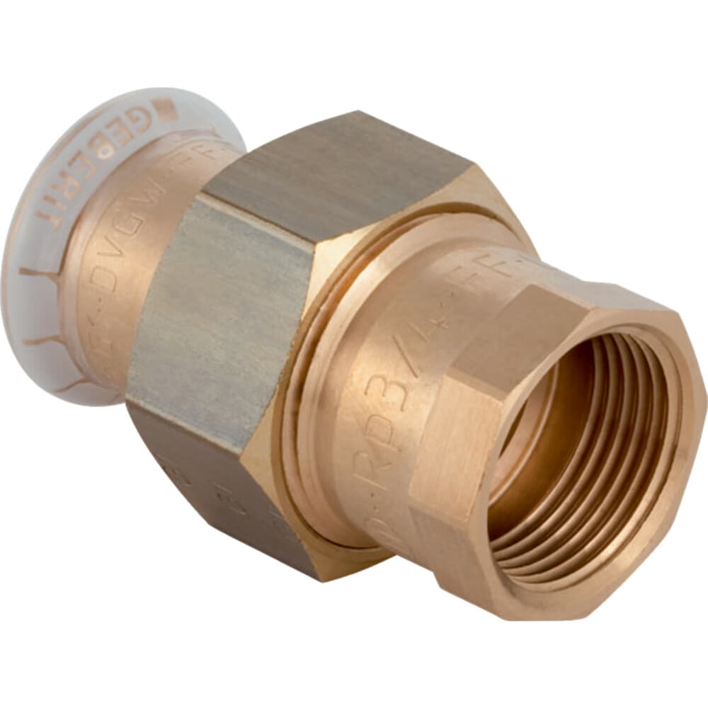 Geberit Mapress cuivre-eau raccord 3-pièces avec filetage intérieur 22-3/4"F