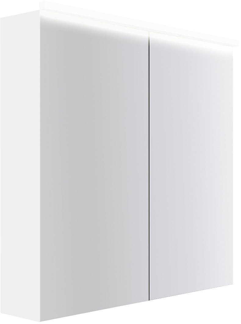 ARMOIRE TOILETTE COFFEE 2 PORTES 800MM 4250K BLANC MAT