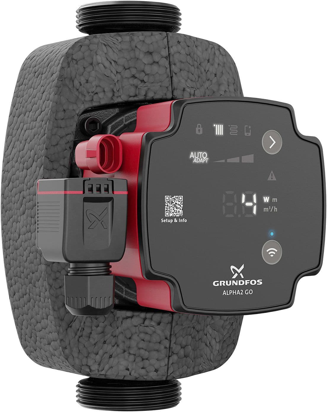 CIRCULATEUR CC ALPHA2 GO K 25-75 GRUNDFOS L180 6/4"
