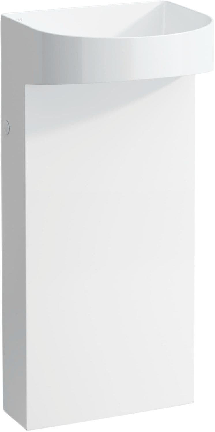 LAVABO COLONNE SONAR LAUFEN SANS TROU ROBINET/TROP-PLEIN BLANC