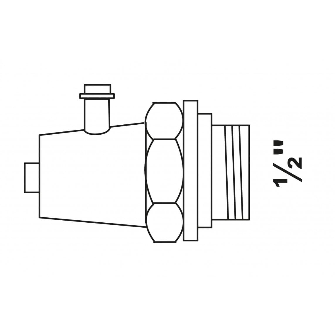 98855155 Radiator vent valve, self sealing, 1/2"