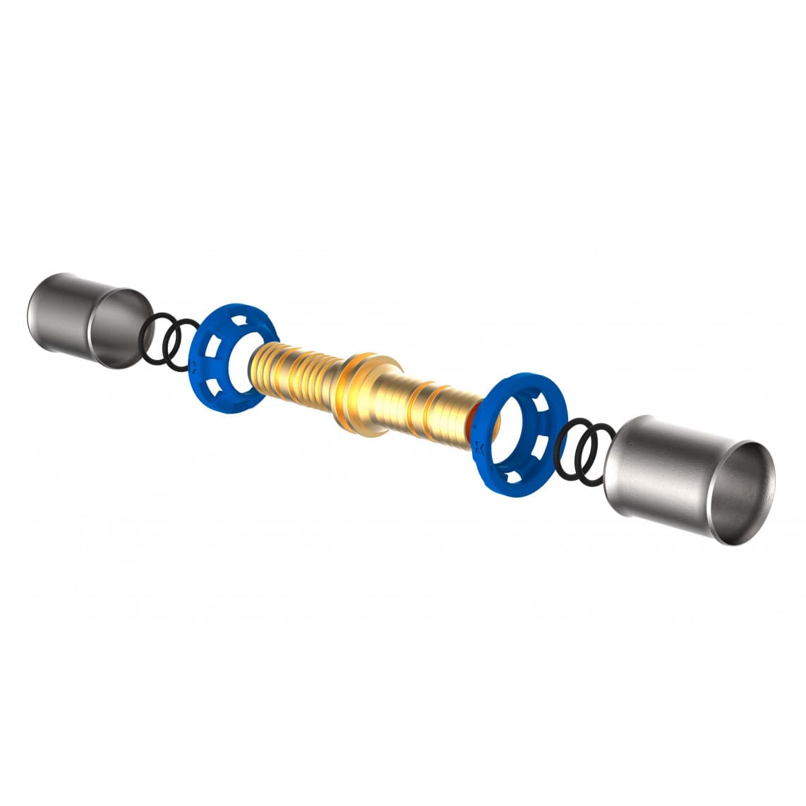 988710255 LT pièce de raccordement, vierge, 20 mm, raccord à sertir pour tube multicouche
