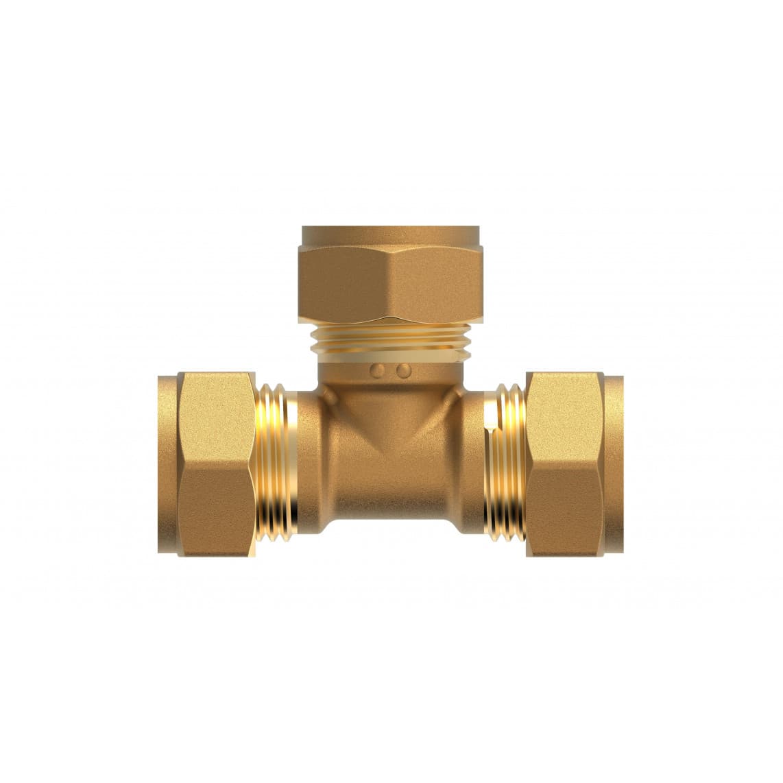 989453117 LT pièce en T, vierge, 12 mm, raccord à serrer pour tube en cuivre