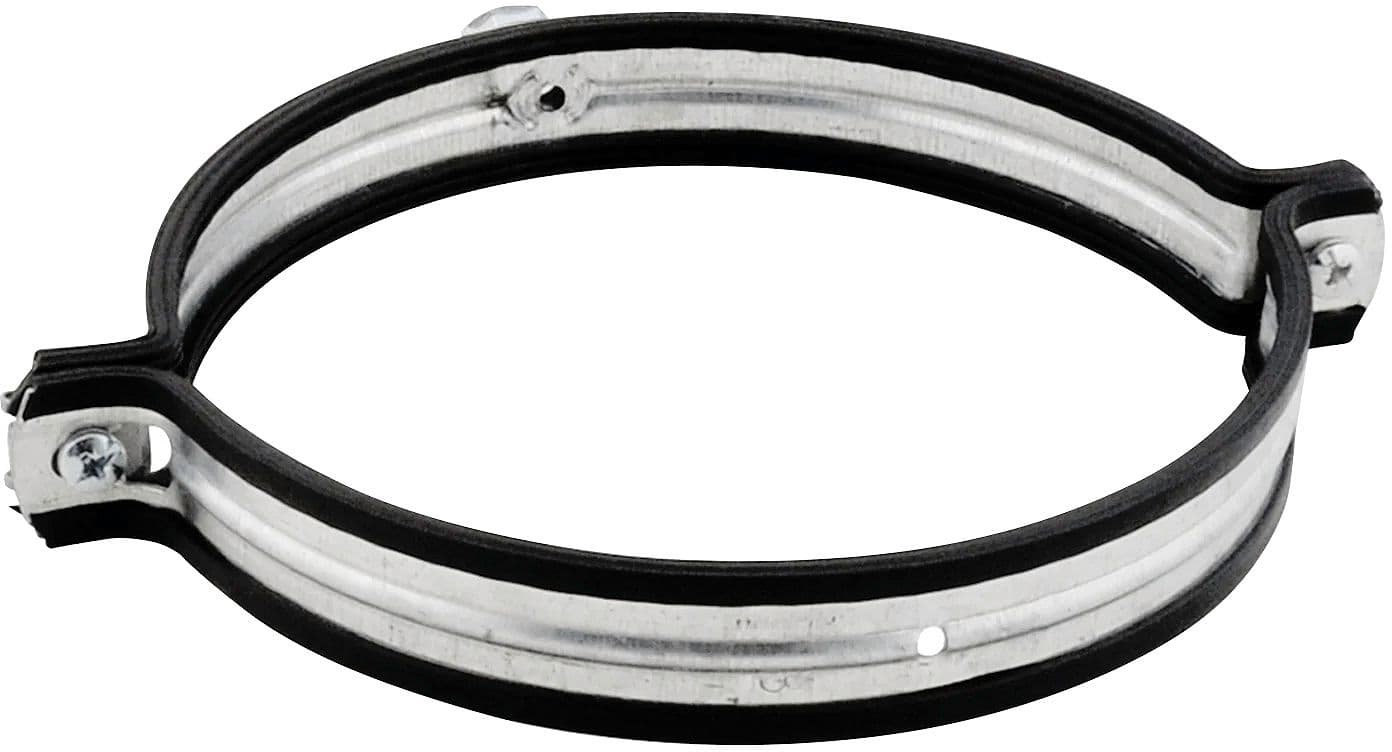 COLLIER AVEC ISOGAINE POUR CANAL DE VENTILATION 400MM M8