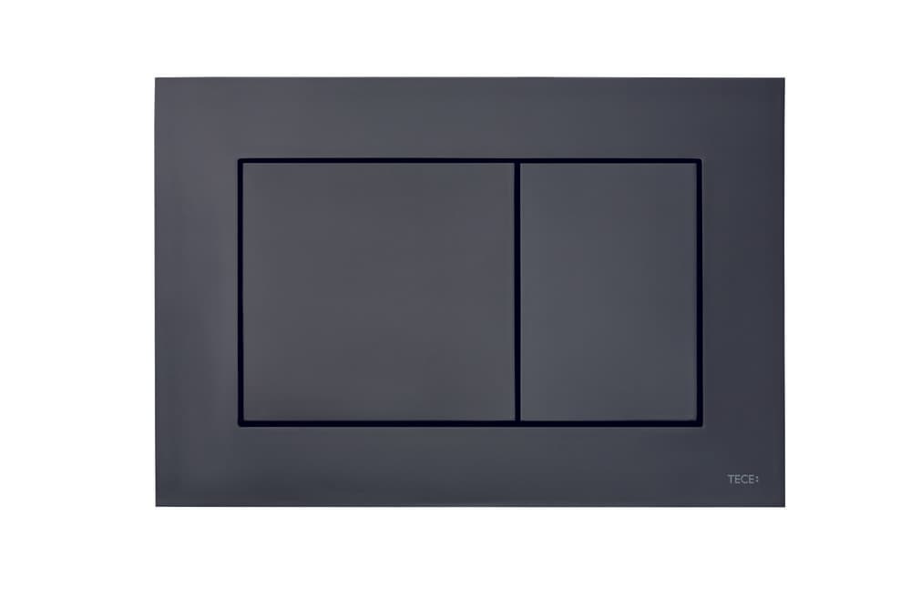 TeceNow plaque de commande rinçage duo noir