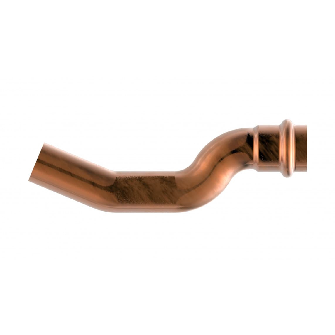 988629054 CU coude croisé, vierge, 15 mm, 1 manchon, (P5086)