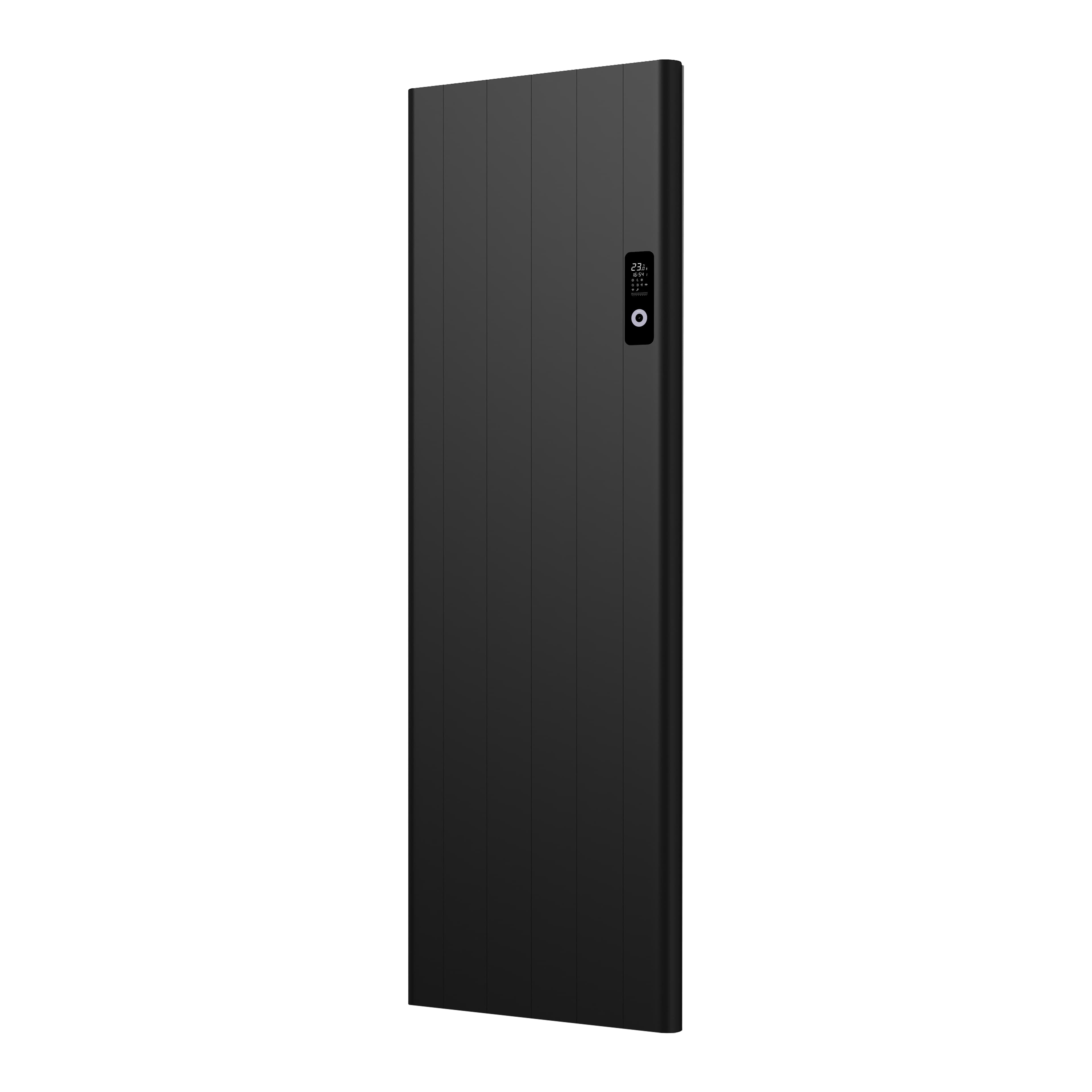 RADIATEUR ELECTRIQUE NOIR / MURAL AVEC PRISE +WIFI PROGRAM 2000W-