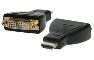 Adaptateur - fiche HDMI-A mâle - prise DVI (24 + 1) femelle