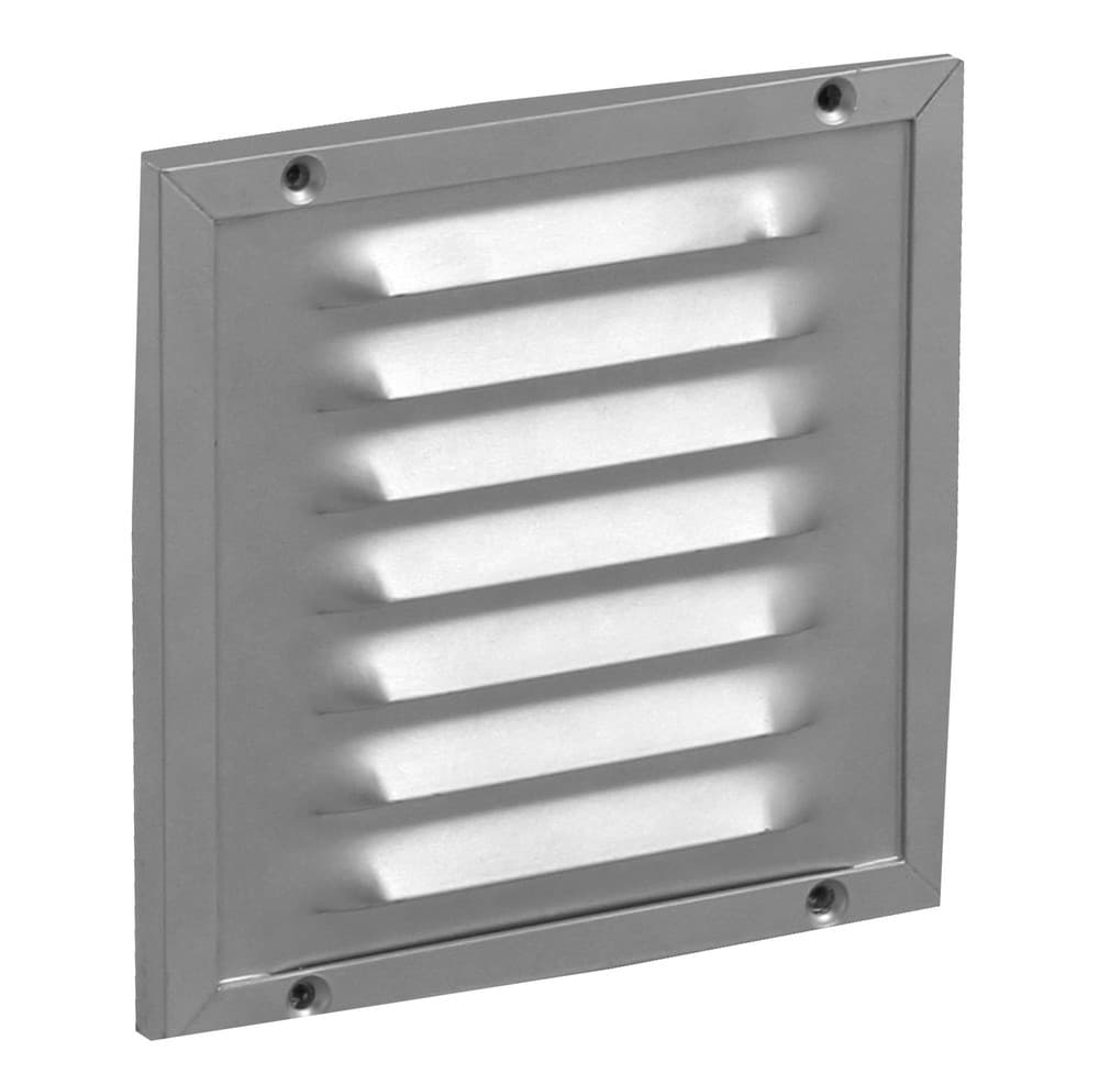 GRILLE VENT. 200X200 ALU GAZE