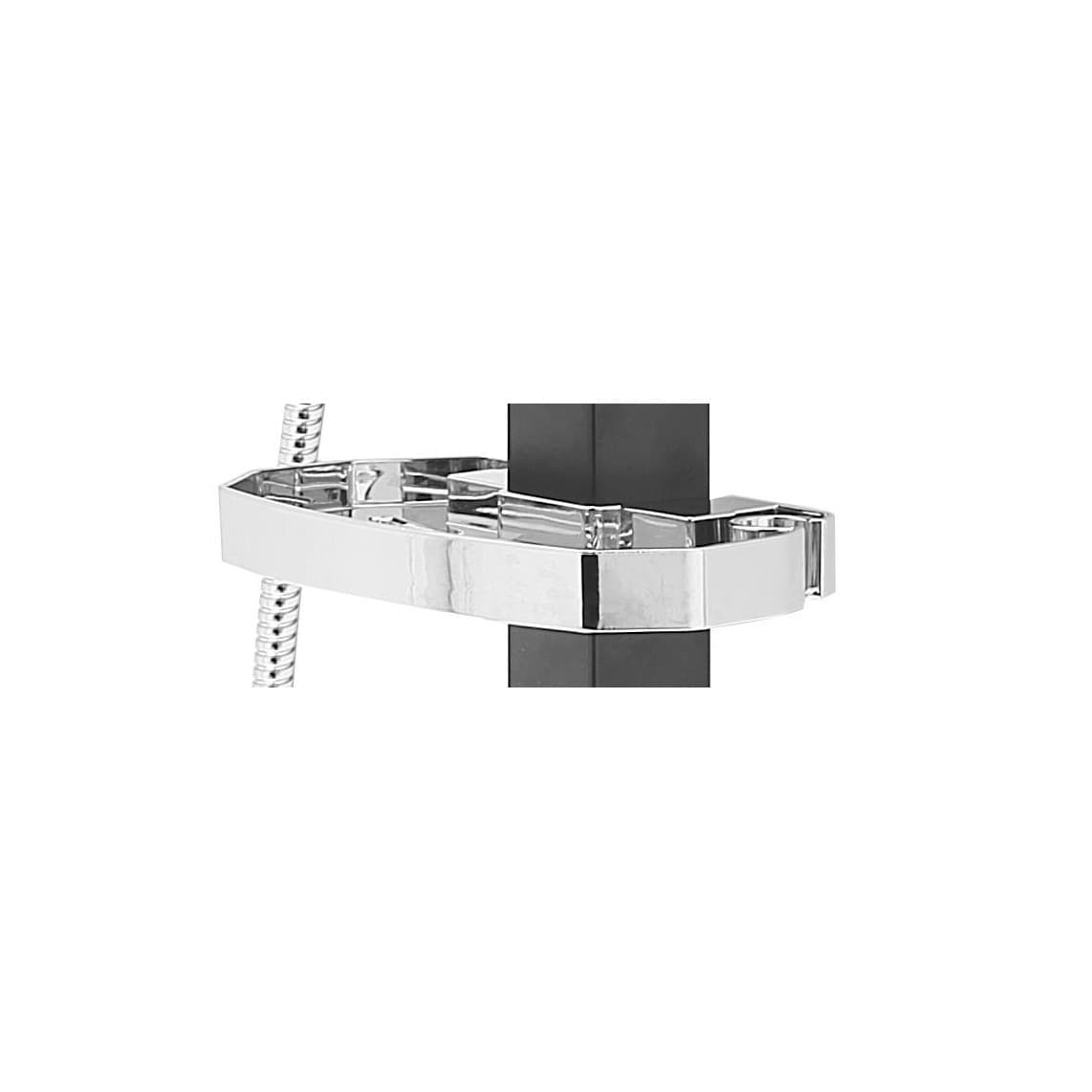 01605 Porte-savon, chromé, incl. kit de montage, pour 60060 et autres