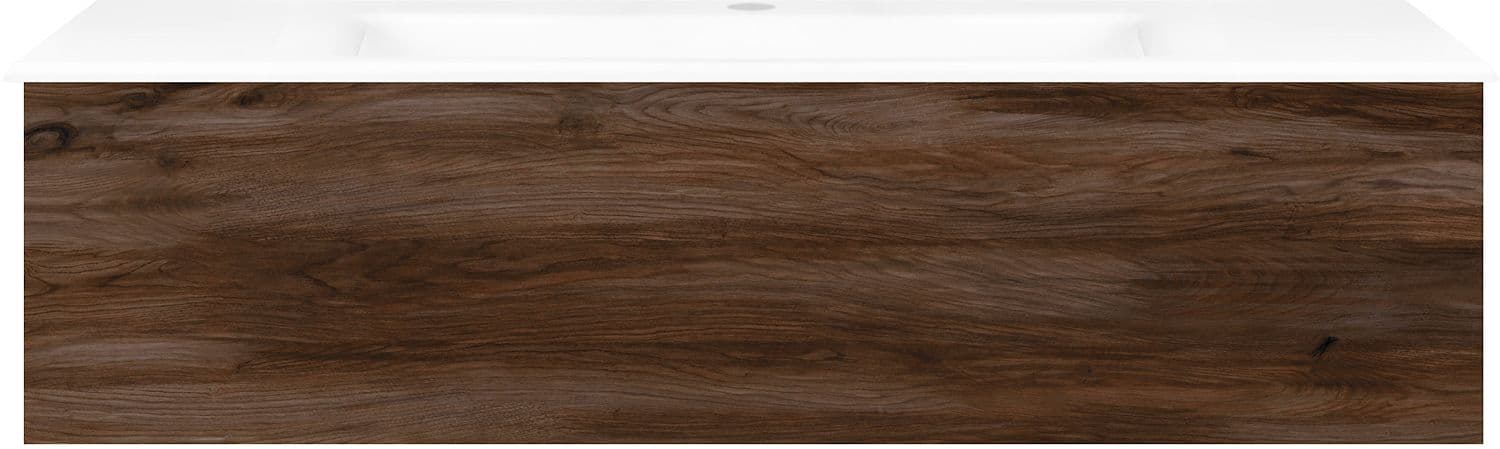 SOUS MEUBLE COFFEE 1 TIROIR 120 NOTENLAAR DECOR FLUWEEL +LAVABO PORCELAINE BLANC