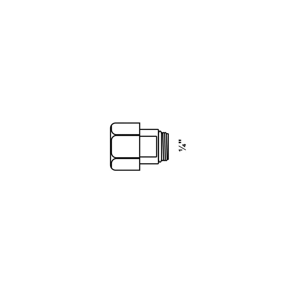 989195155 Drain valve, brass, 1/4" male