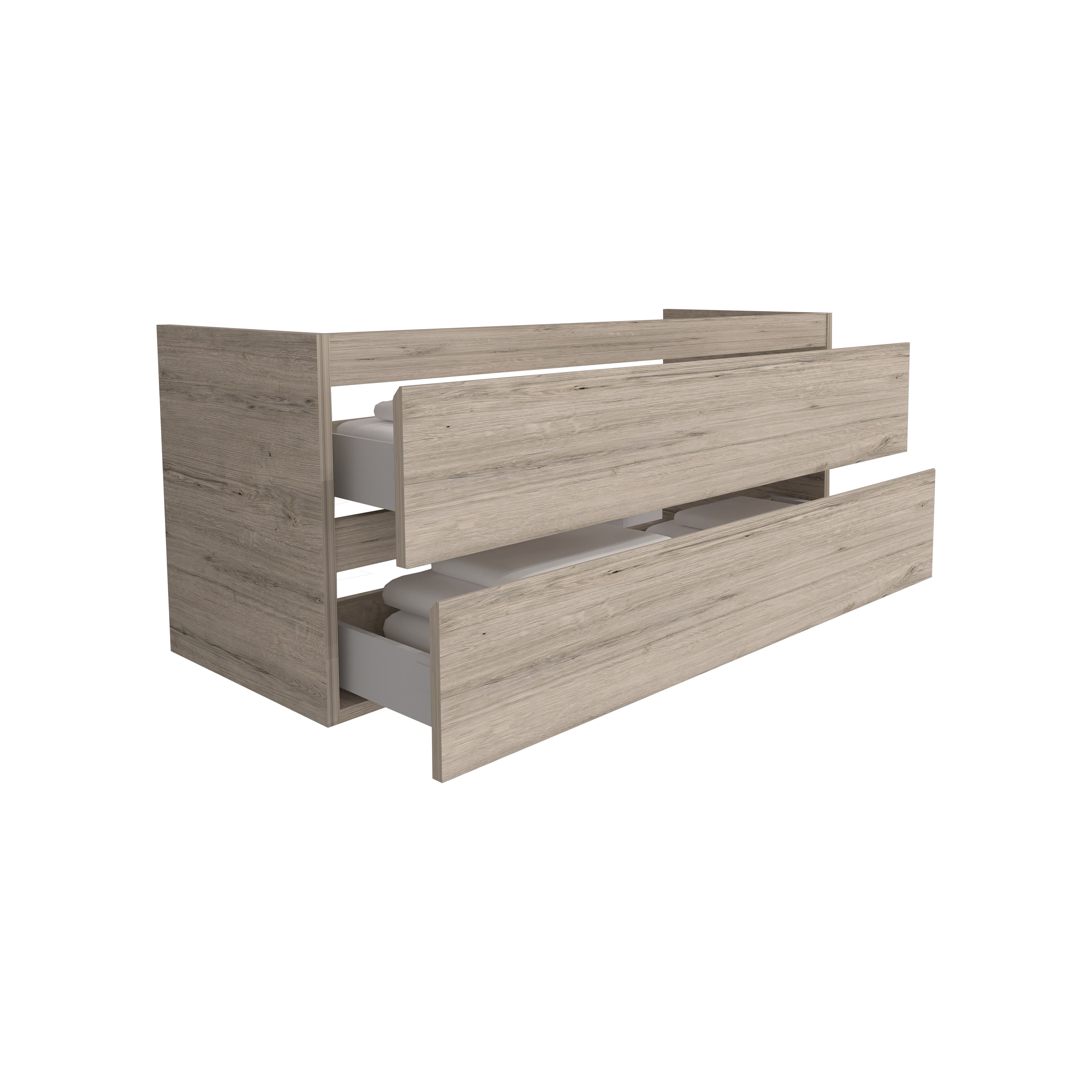Sally meuble sous-plan (120CM) - bois clair