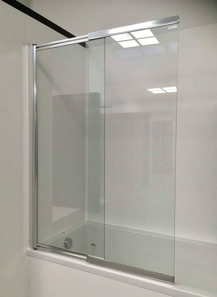 Aquaconcept Xower X25 pare-bain 2 volets coulissant 1000x1400 mm chromé