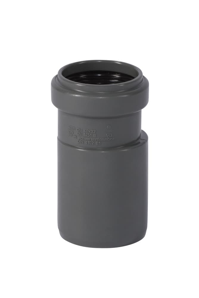 Ostendorf Kunststoffe HT-Safe R manchon réduit excentrique PP D 160/110 mm gris