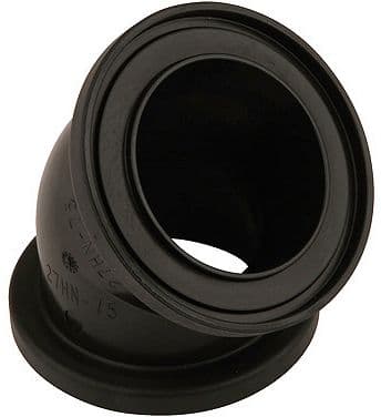 COUDE A SERTIR 45° 90MM SYNTHETIQUE HENCO