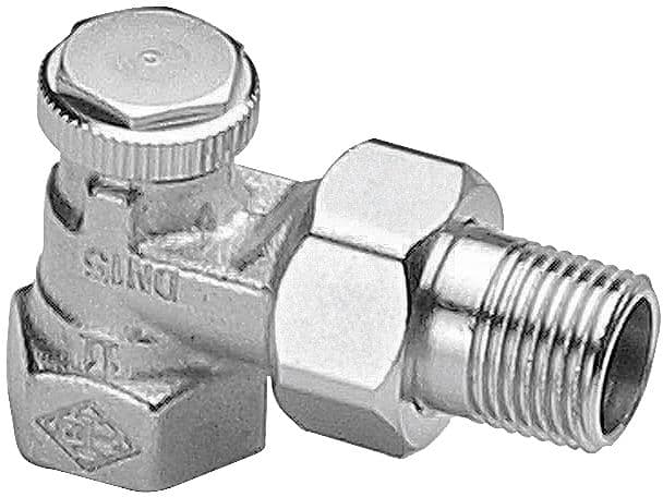 VANNE DE RETOUR REGUTEC HEIMEIER 1/2"-15MM EQUERRE