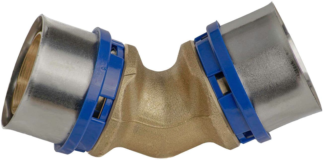 COUDE 45° 63MM ALUPEX