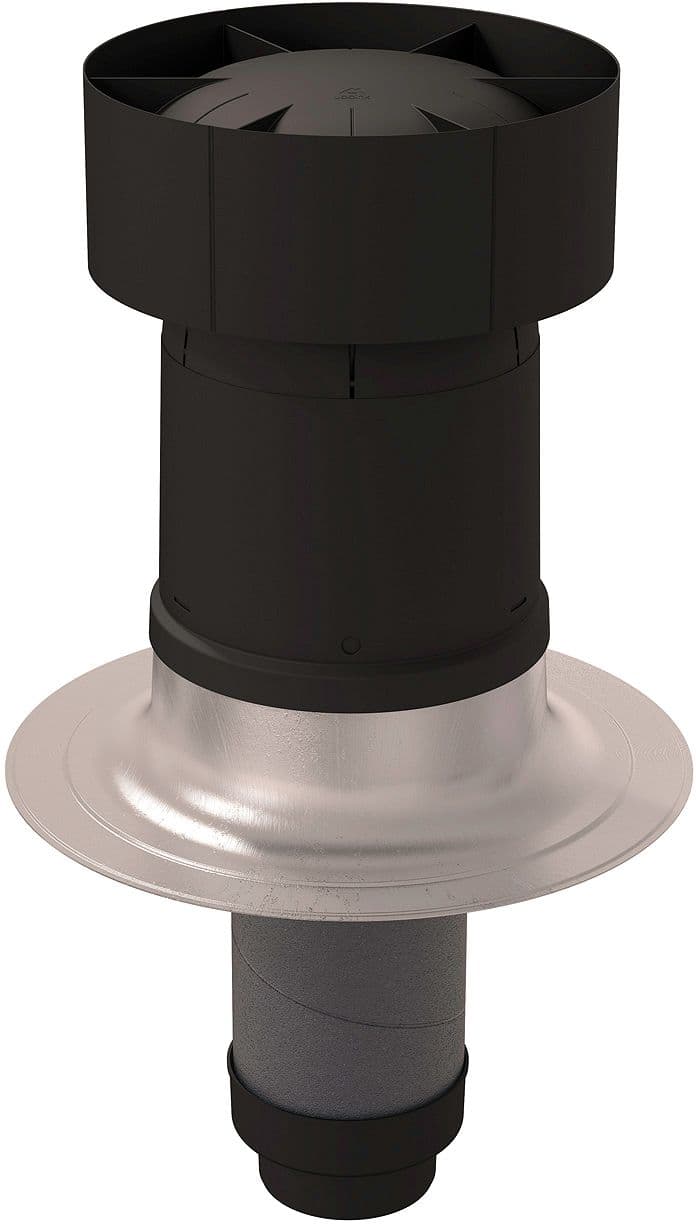 PASSAGE DE TOIT ISOLE POUR D-VENTILATION 160/150 TOIT PLAT VENTUS UBBINK