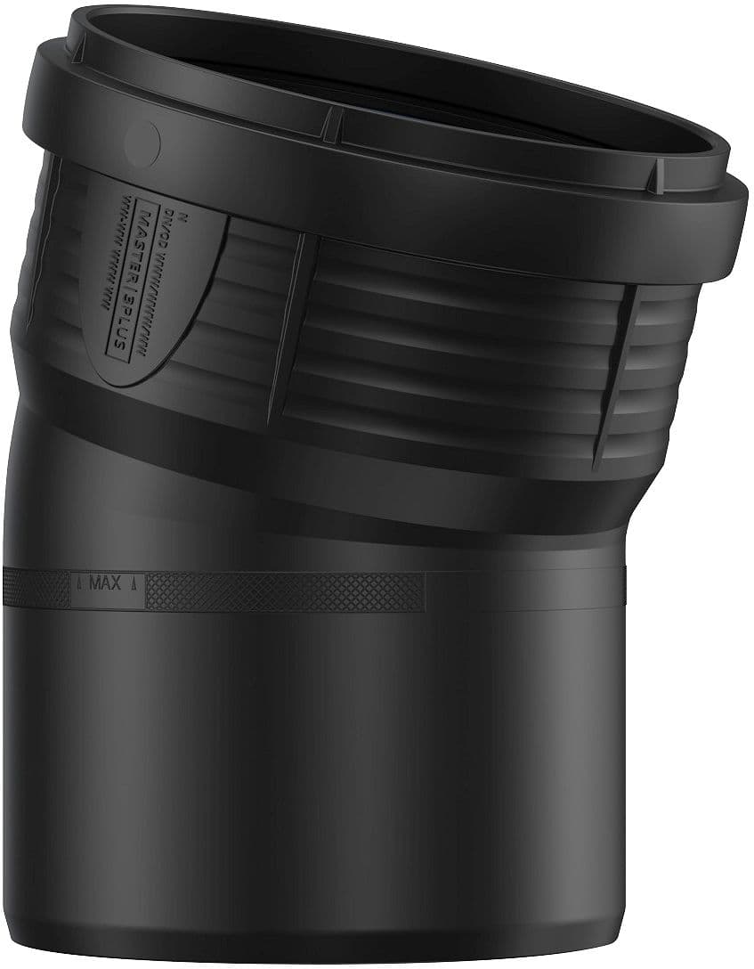 COUDE PP 15°MF 110MM NOIR