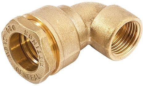 COUDE POUR HDPE 25MM-3/4"F