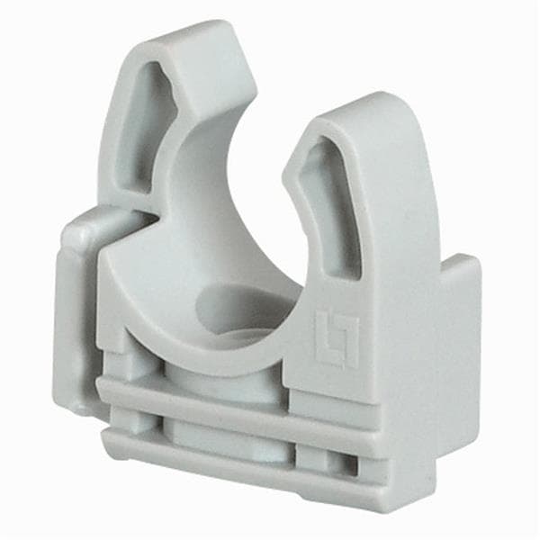 Lyre pour tube de 5 / 8 (cEI 16) - polyamide - Gris