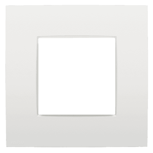 Plaque de recouvrement simple, couleur Niko Intense white
