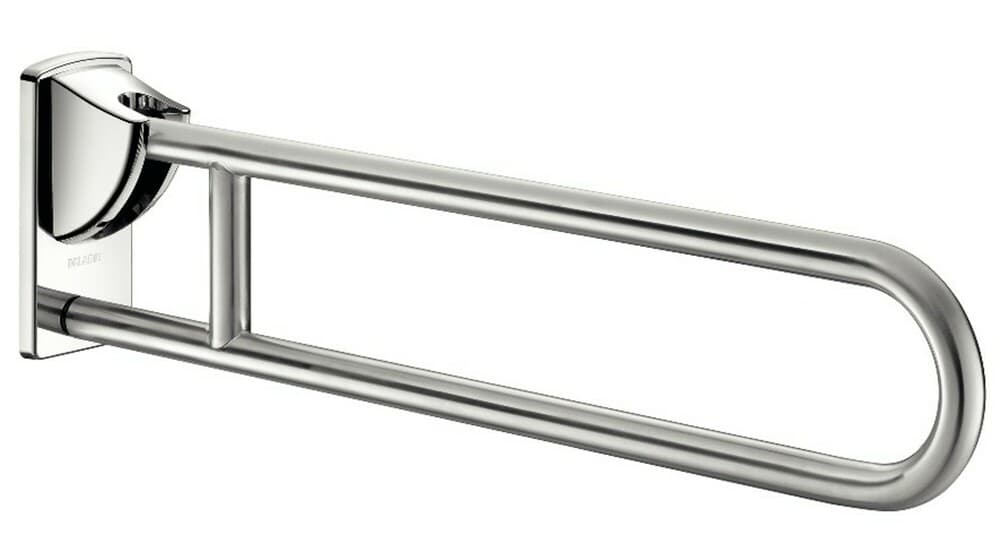 Delabie barre de maintien rabattable 850mm inox satiné >200 kg UltraSatin