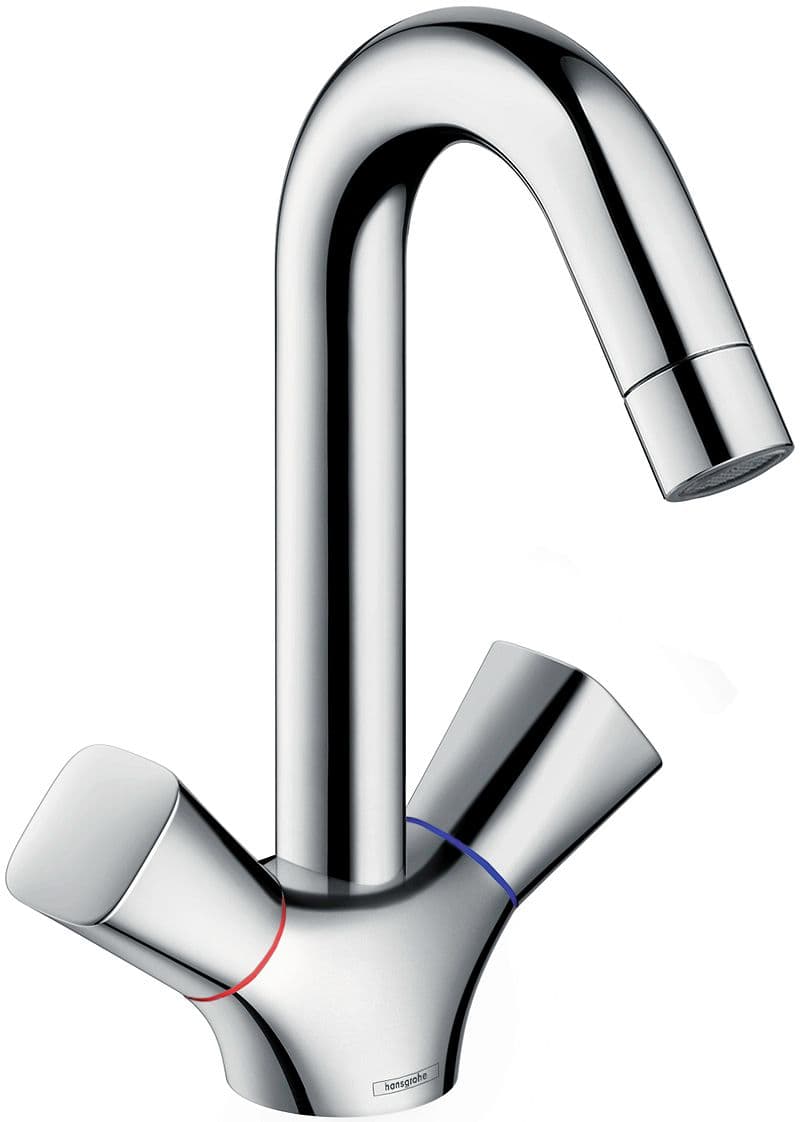 MELANGEUR LAVABO LOGIS 150 HANSGROHE BEC MOBILE VIDAGE AUTOMATIQUE CHROME