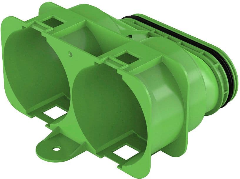 MANCHON D'ACCOUPLEMENT 2X90 OVAL DUCOFLEX