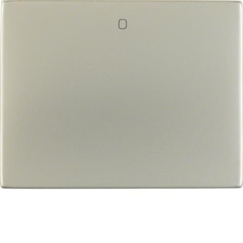 Touche avec inscription « 0 » Berker K.5 Inox