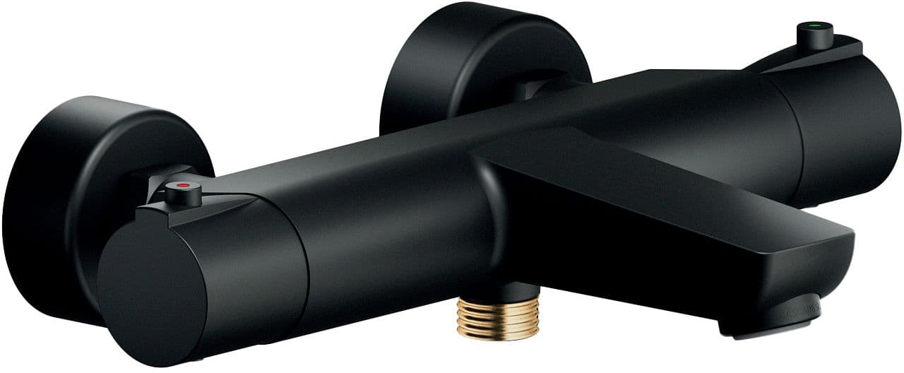 THERMOSTAT BAIN ACQUIVIVA NOBILI NU NOIR MAT