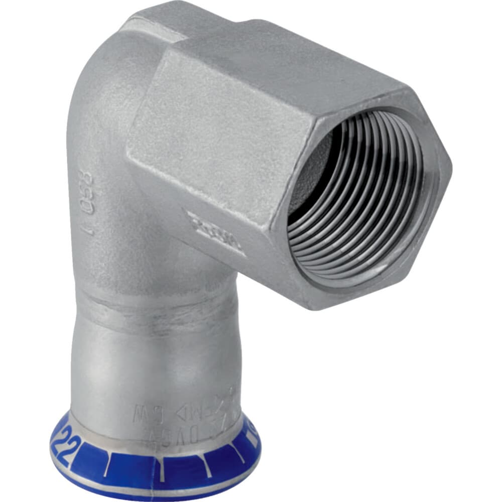 Geberit Mapress inox-eau coude équerre 90° avec filetage intérieur 15-1/2"F