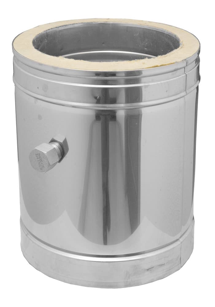 Dinak DW 050 élément test D150 inox 316L/304 0,4mm 3cm isolation L27cm