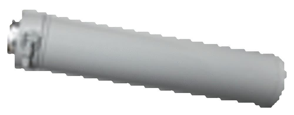 Muelink & Grol tuyau concentrique D60/100 L1000mm avec bande de serrage
