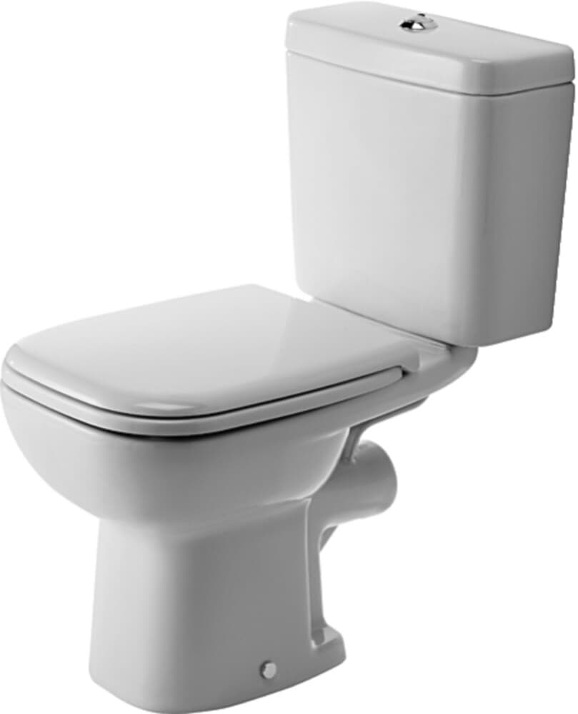 Duravit D-Code PACK cuvette sur pied sortie H