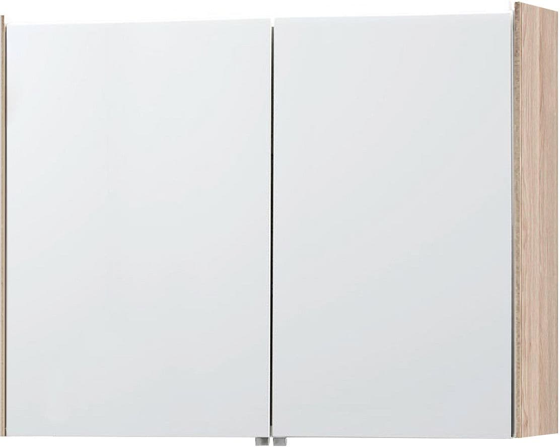 ARMOIRE DE TOILETTE MOLTO 91CM AVEC ECLAIRAGE LEDLINE CHENE NATURE
