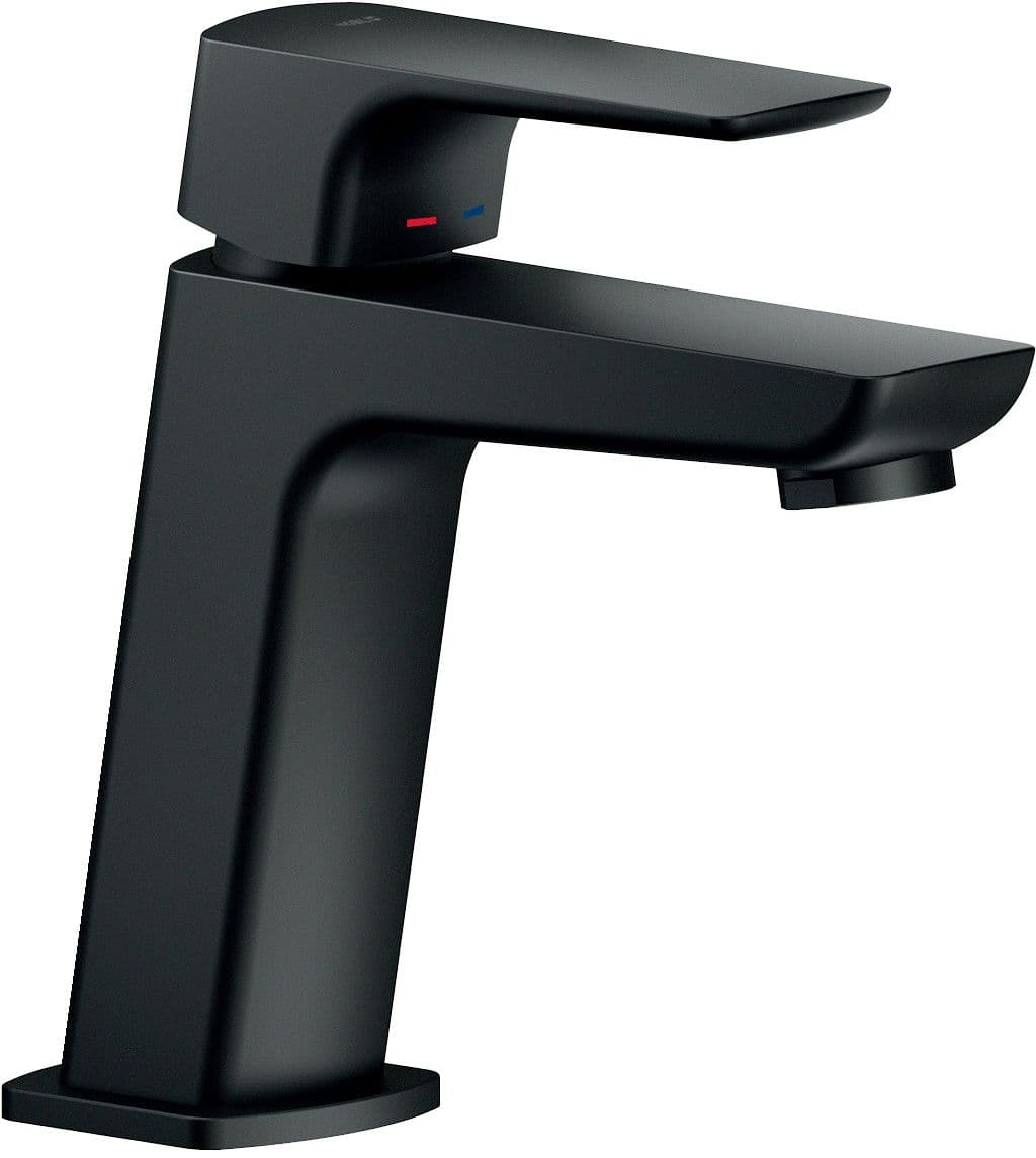 MITIGEUR LAVABO ACQUEVIVA NOBILI +CLIC-CLAC NOIR MAT