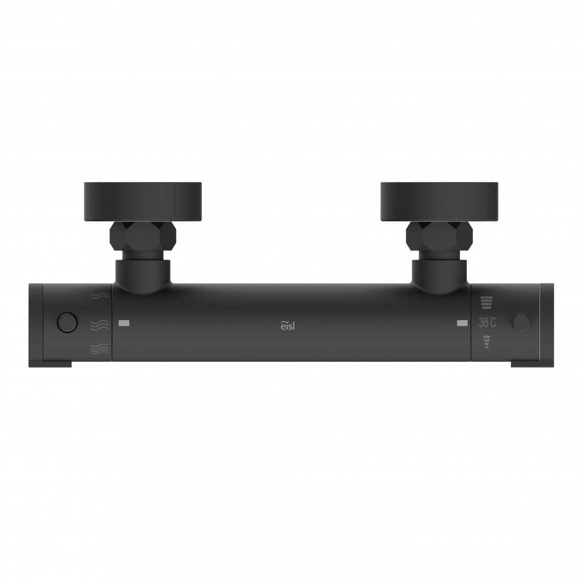 CLT168ACRBL CLAUDIO Mitigeur thermostatique de douche, noir mat