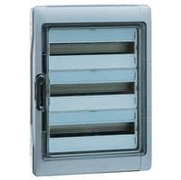 Coffret étanche 3 x 12 modules avec bornier - IP65 - Plexo