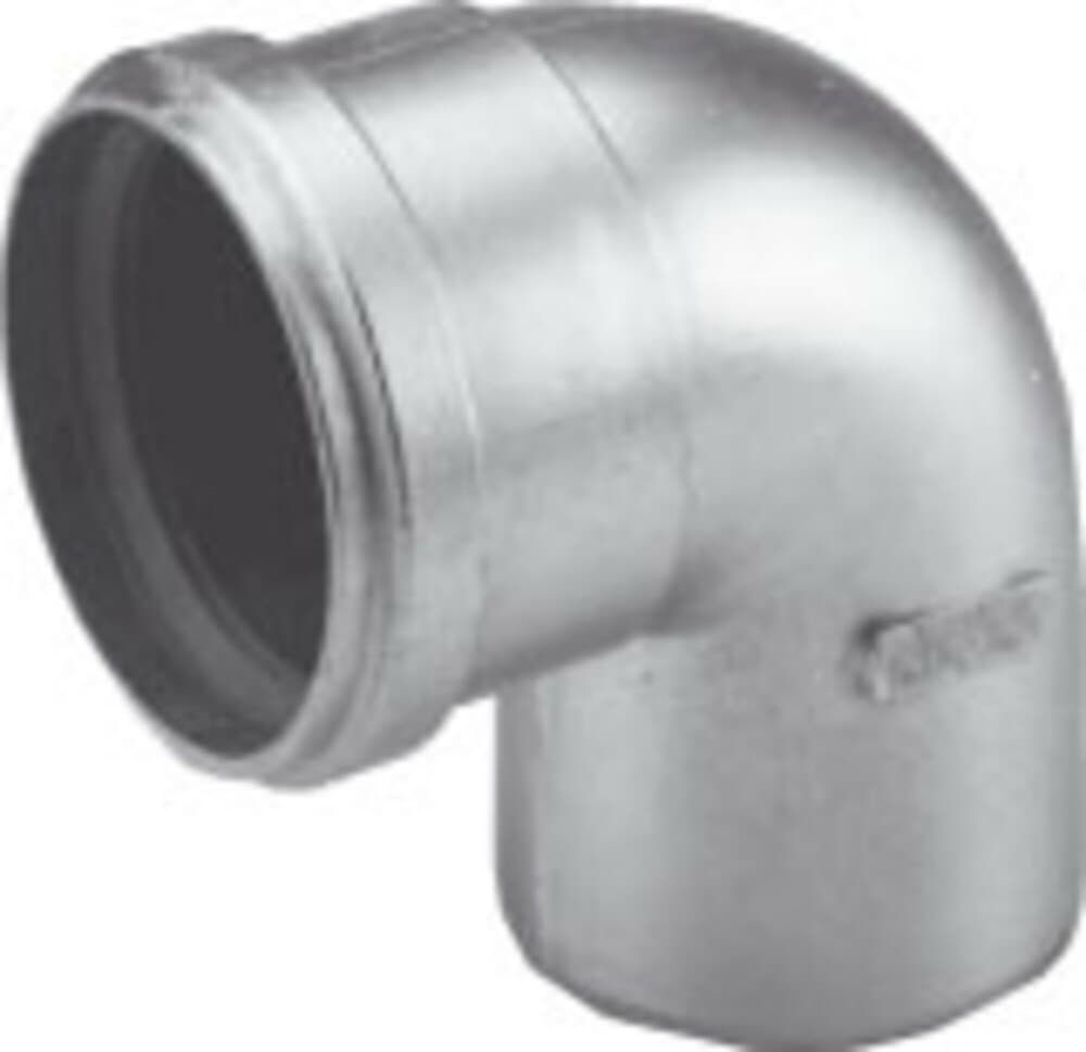 Muelink & Grol coude à paroi épais 45° D100 aluminium