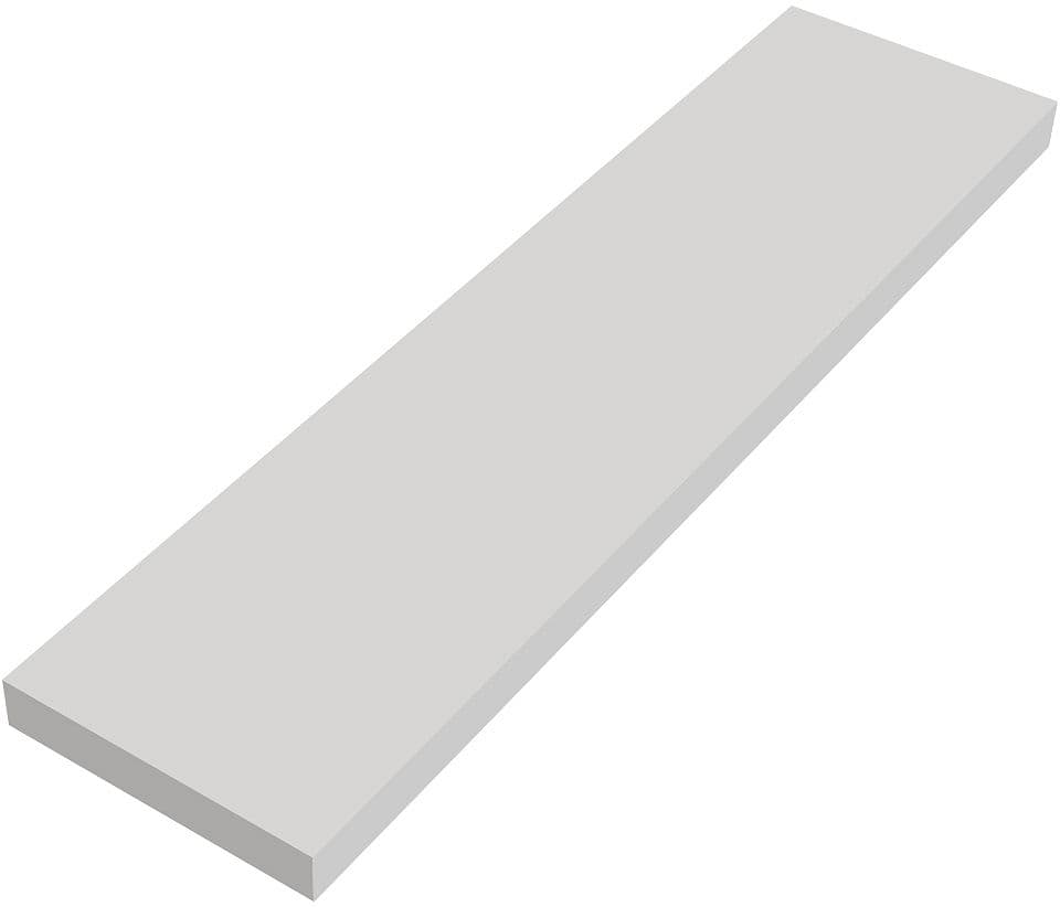 TABLETTE MURALE COFFEE 150X600X19MM JUSQU'A GRIS VELOURS MAT