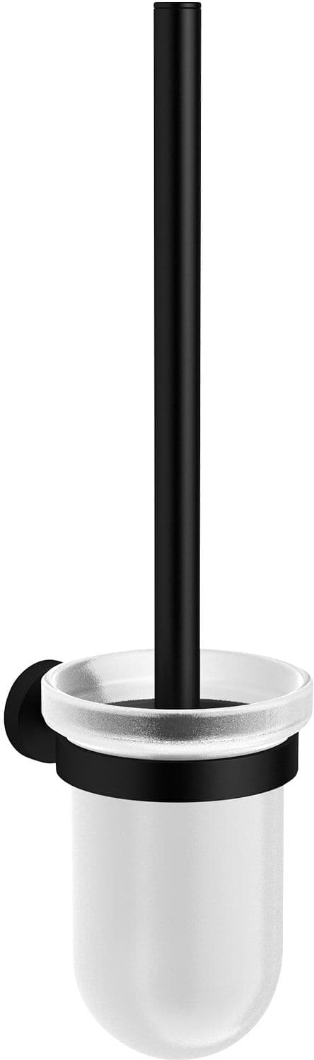 PORTE-GOUPILLON HOLD O(N) NOIR MAT/VERRE SAT