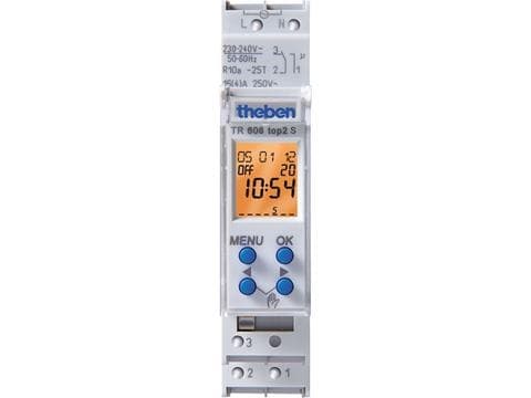 Horloge digitale 24h / 7 jours 230V 50 - 60Hz 1CO 16A